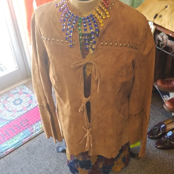 Studded Leather Jacket - Picture 2 of 7